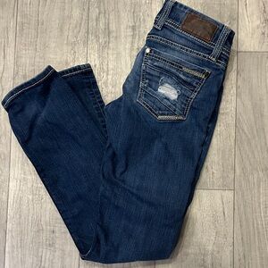 BKE Dark Blue Skinny Jeans